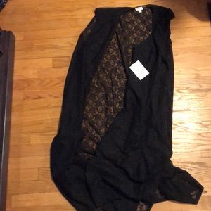 LulaRoe Black Lace Joy 3xl
